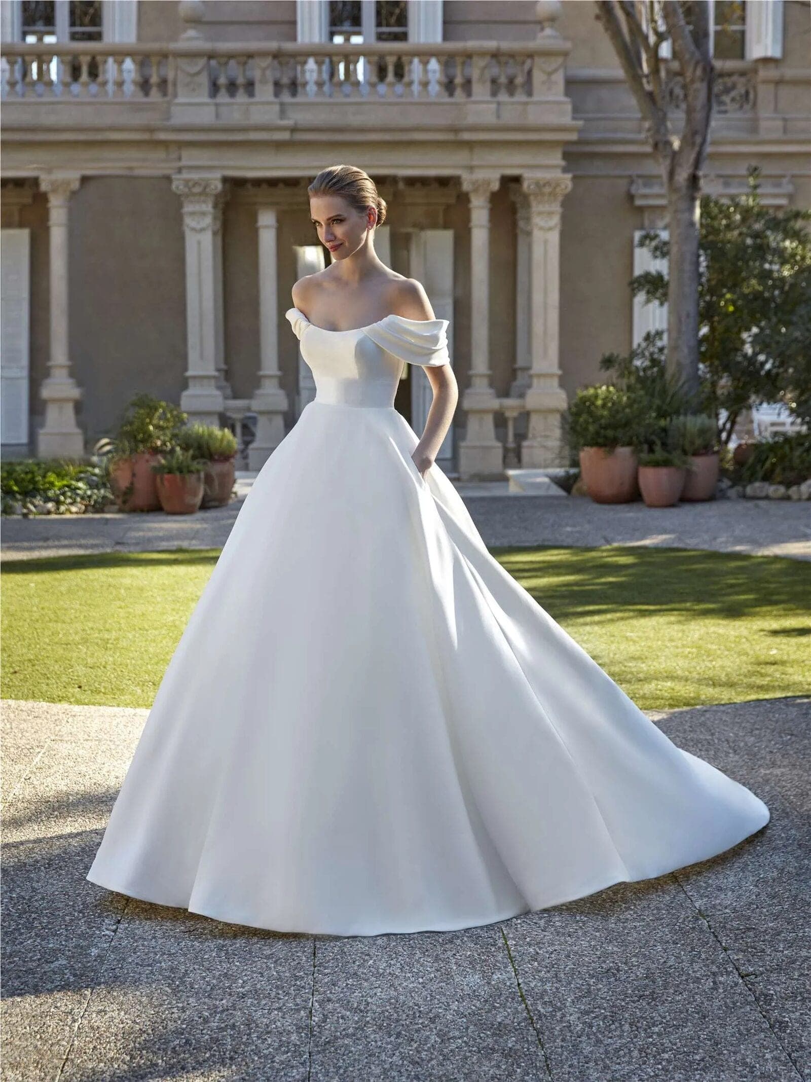 Abito da sposa Herminia — San Patrick, Principessa Scuderi Spose Trapani