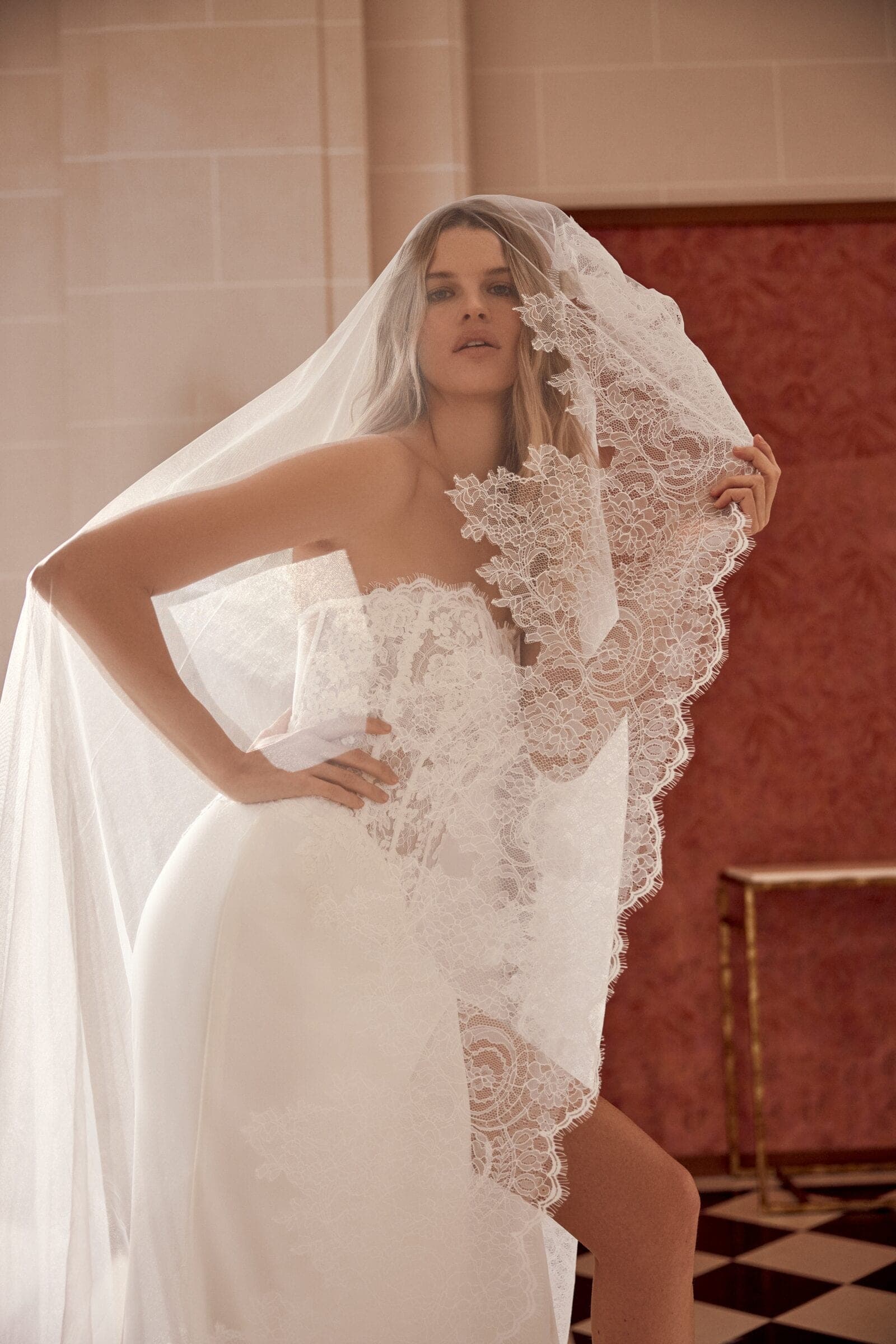 Abito da sposa Nina Justin Alexander, dettaglio della lavorazione — atelier Scuderi Spose Trapani